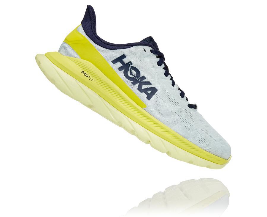 Hoka One One Løbesko Dame - Mach 4 - Hvide - 280576PMH